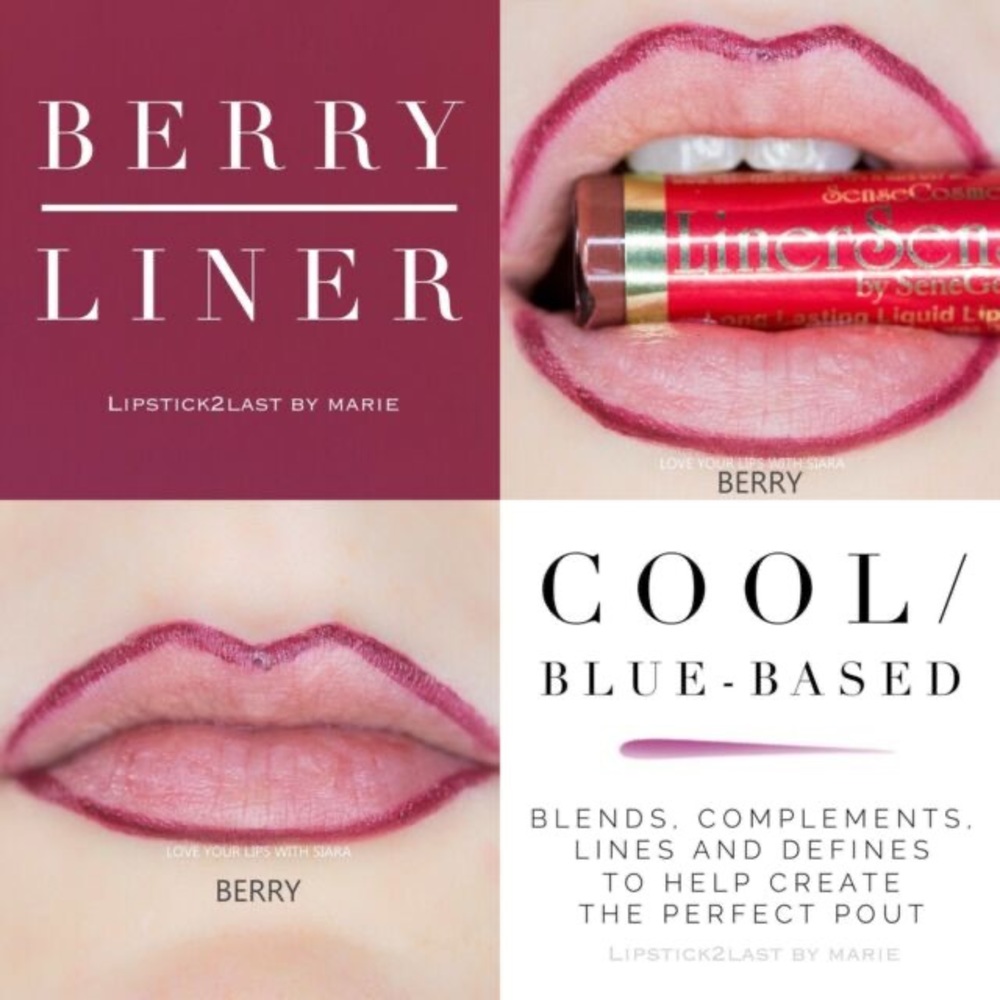 Senegence lip liner NEW sealed berry